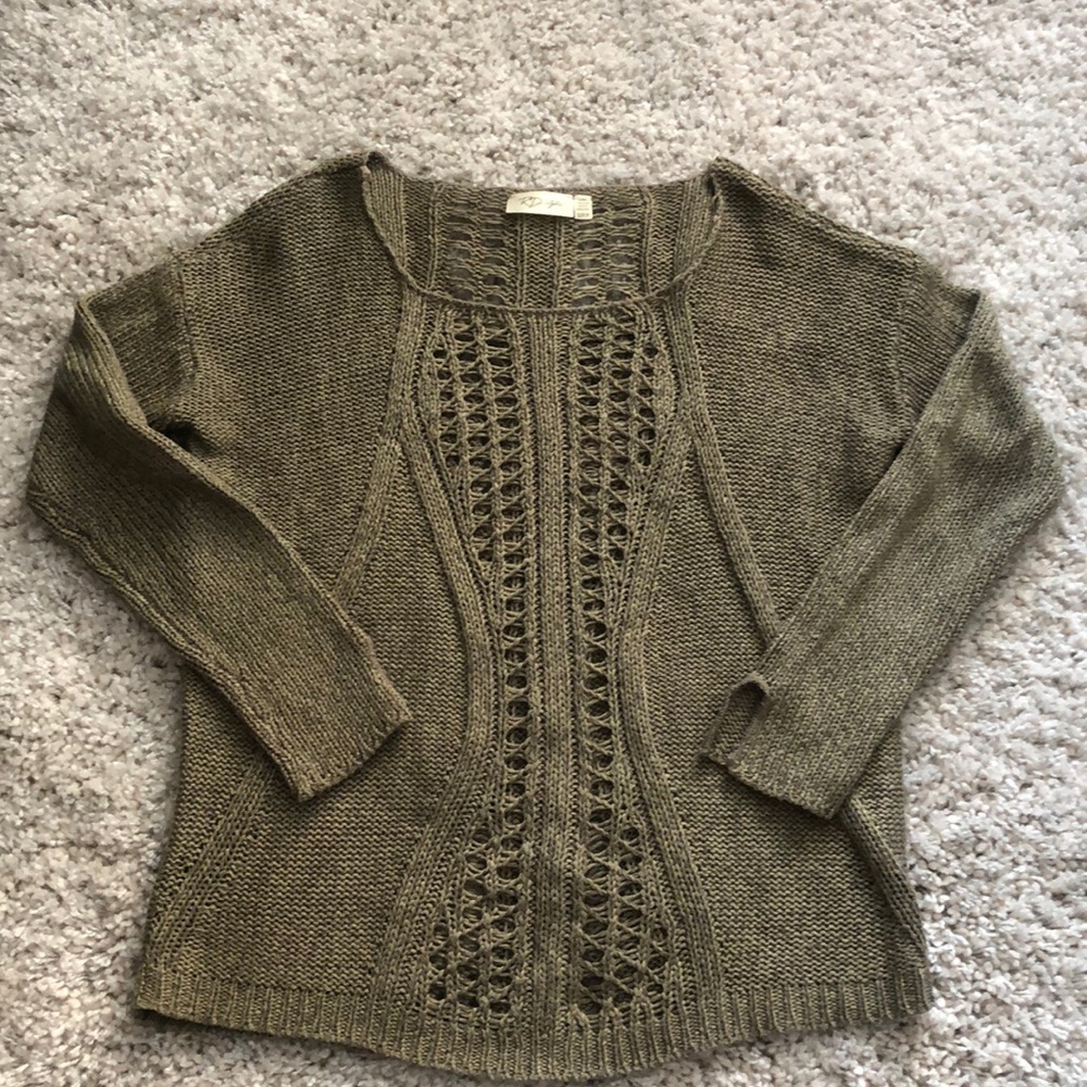 Green RD Style Sweater